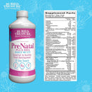 Buried Treasure Prenatal Plus DHA Daily Multi Vegetarian Safe Liquid Supplement 32 servings - DailyVita