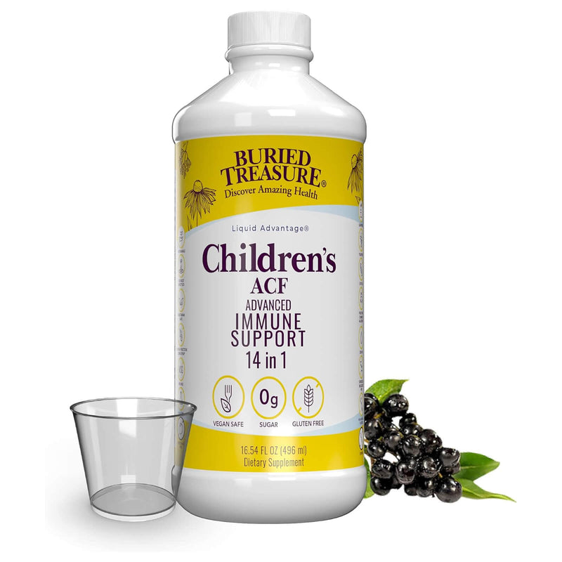 Buried Treasure Children's ACF Liquid Nutrients 16 fl oz (473 ml) - DailyVita