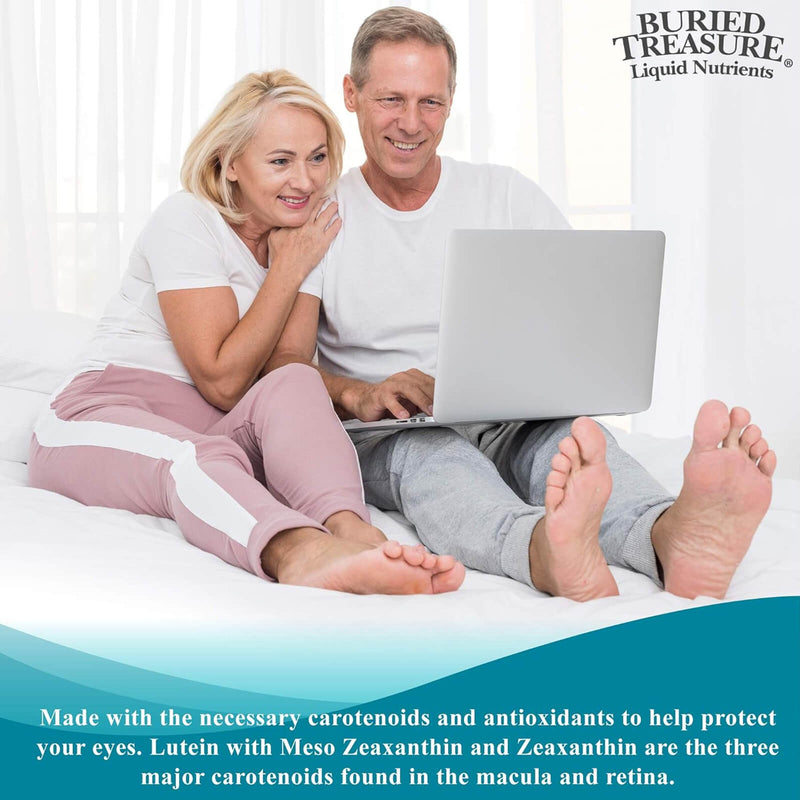 CLEARANCE! Buried Treasure Lumi Shield Plus Eye Health Vitamin Formula 16.54 oz - 16 servings, BEST BY 12/2025 - DailyVita