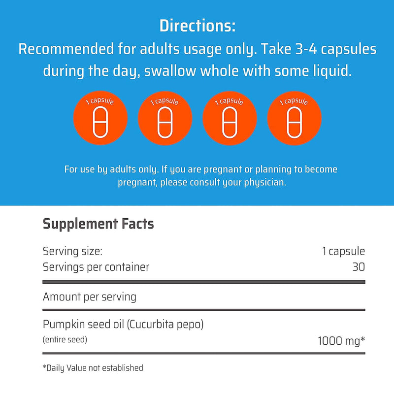 Sanhelios Curbita 30 Bladder Caps - DailyVita