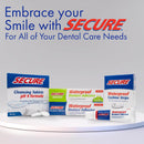 Secure 義歯接着剤ストリップ15ストリップ