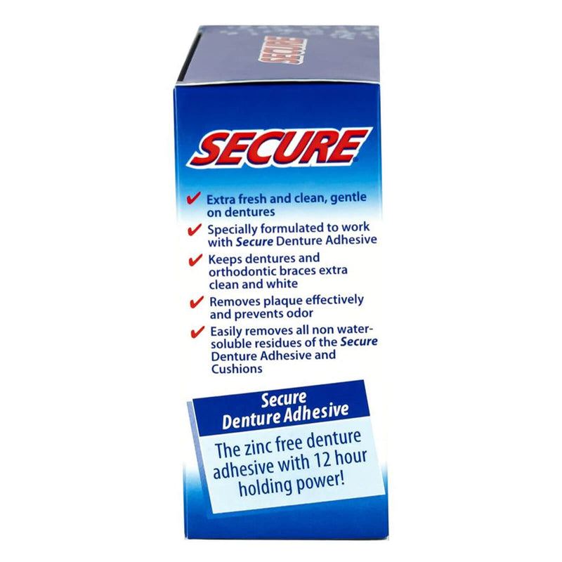 CLEARANCE! Secure Denture Cleanser 32 Tabs, Outer Box Missing or Damaged