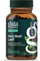 Gaia Herbs® Holy Basil Leaf 60 Vegan Liquid Phyto-Caps - DailyVita