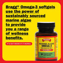 Bragg® Marine Algae Omega-3 DHA EPA Vegan Softgels 60 Softgels - DailyVita