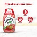 SweetLeaf Water Drops, Strawberry Kiwi –  Stevia & Monk Fruit Sweetener Water Flavoring, 1.62 oz - DailyVita