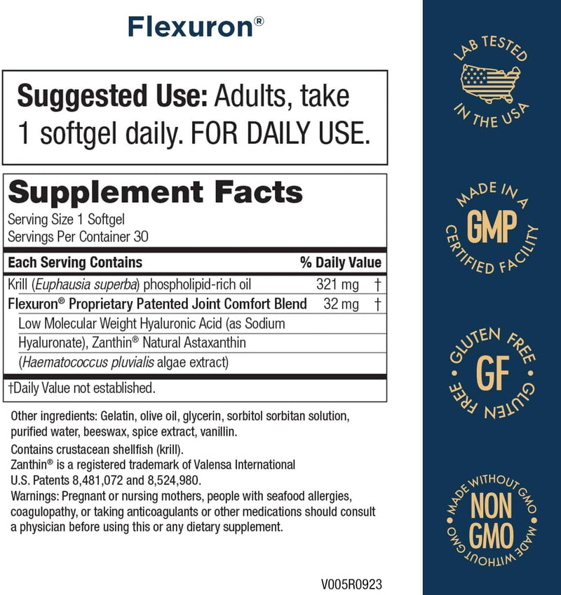 PURITY Flexuron Joint Formula - 30 Softgels