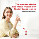 SweetLeaf Water Drops, Strawberry Kiwi –  Stevia & Monk Fruit Sweetener Water Flavoring, 1.62 oz - DailyVita