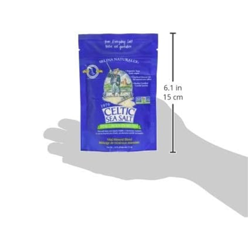 Celtic Sea Salt Fine Ground ¼ lb resealable Bag - DailyVita