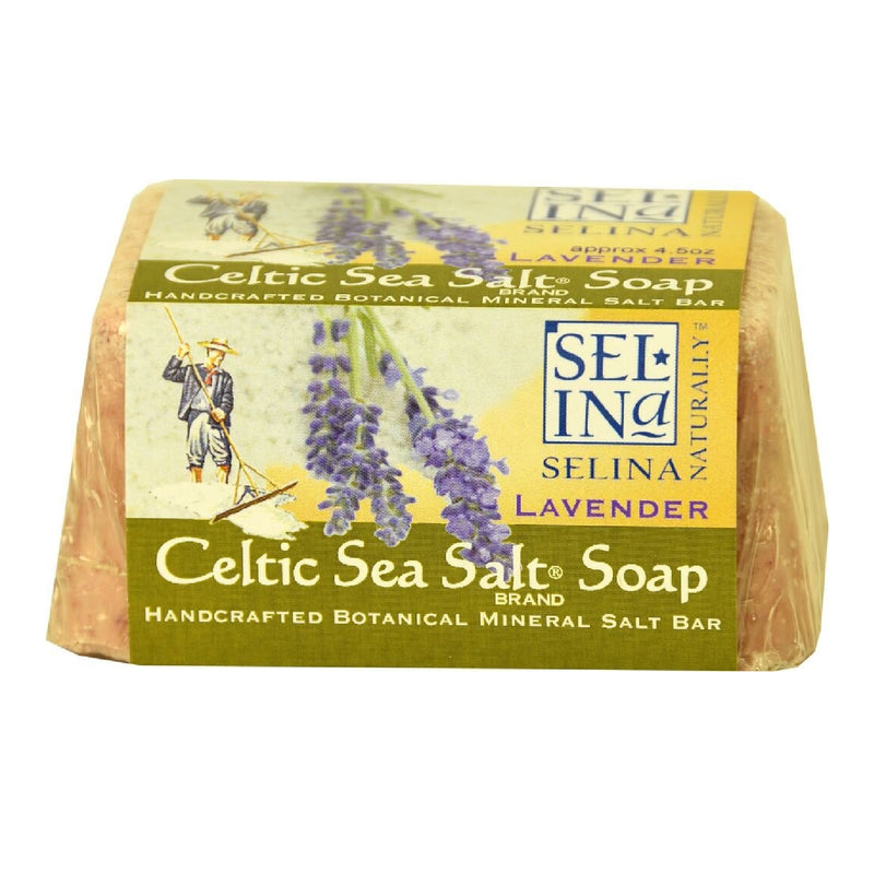 Celtic Sea Salt Handcrafted Mineral Bar Soap - Lavender - 4.5 oz - DailyVita