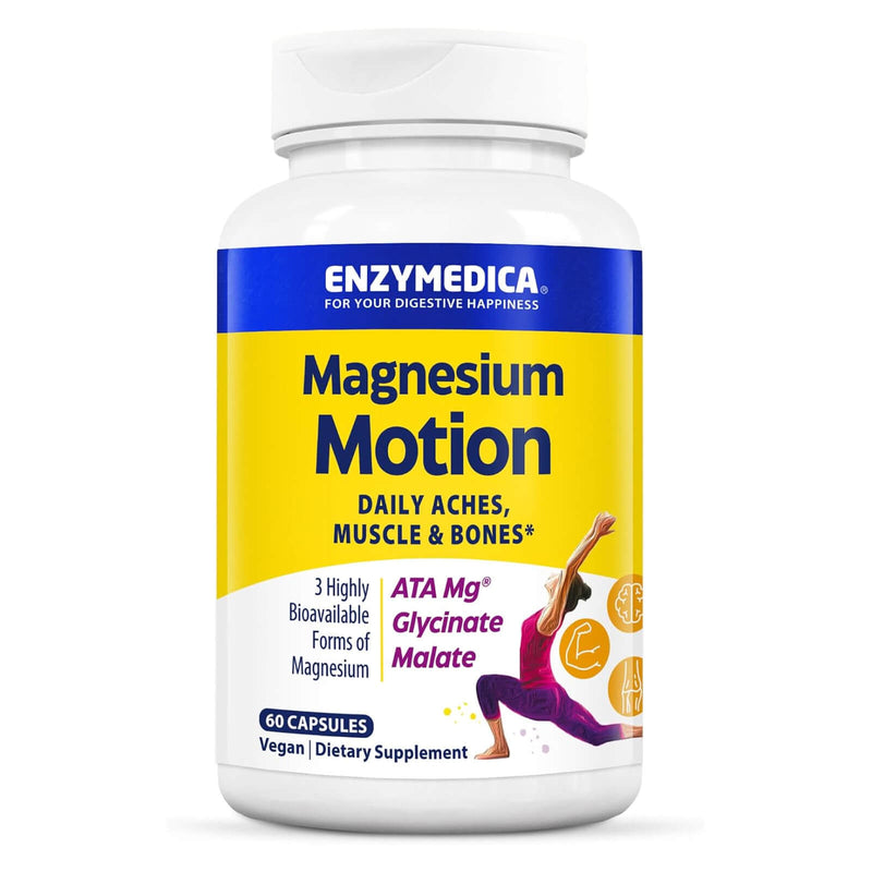 Enzymedica Magnesium Motion 60 Capsules