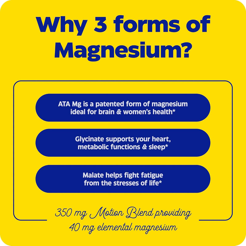 Enzymedica Magnesium Motion 60 Capsules