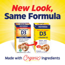 Enzymedica Organic Vitamin D3+K2 60 Capsules - DailyVita