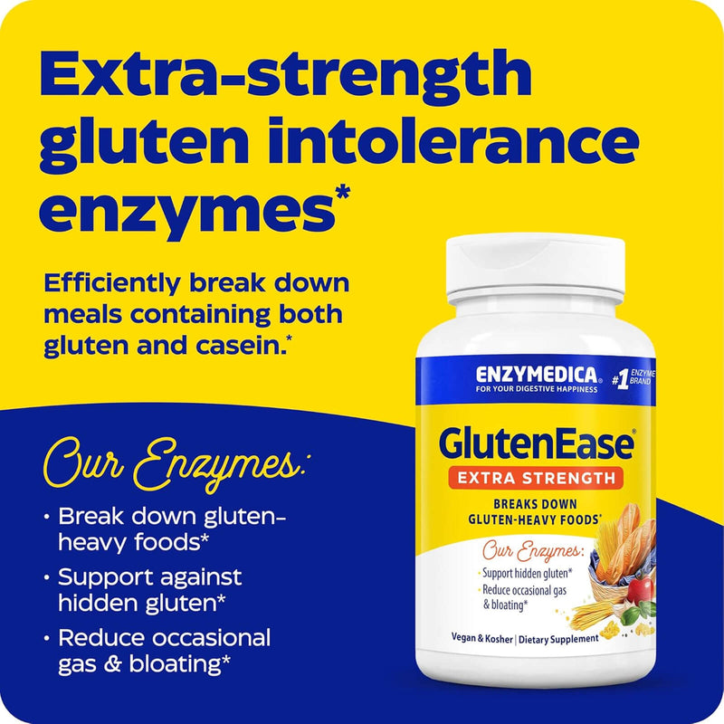 Enzymedica GlutenEase Extra Strength 30 Capsules