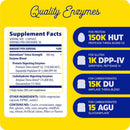 Enzymedica GlutenEase Extra Strength 30 Capsules, BEST BY 01/2026 - SUPER DEAL! - DailyVita