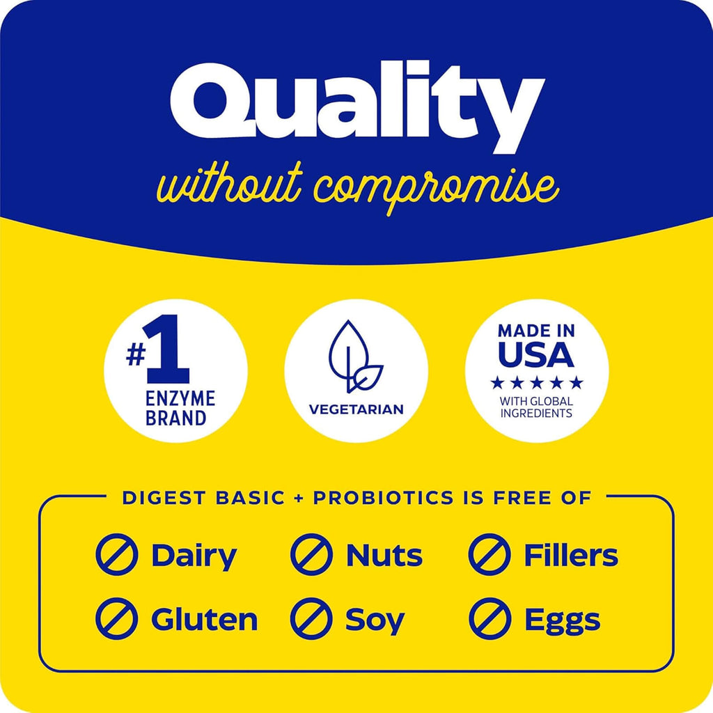 Buy Online Enzymedica Digest Basic Probiotics - 30 Capsules