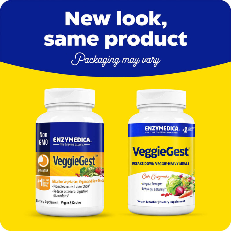 Enzymedica VeggieGest 90 Capsules