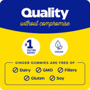 Enzymedica Ginger & vitamin B6 Gummies 60 Gummies - DailyVita