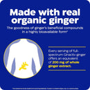 Enzymedica Ginger & vitamin B6 Gummies 60 Gummies - DailyVita