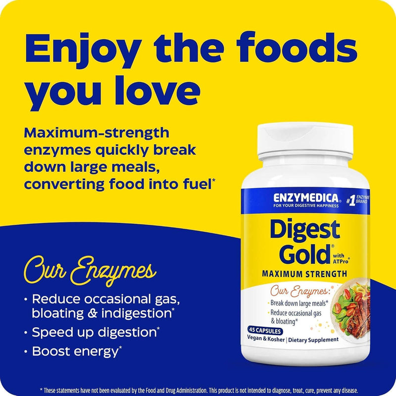 Enzymedica Digest Gold 45 Capsules