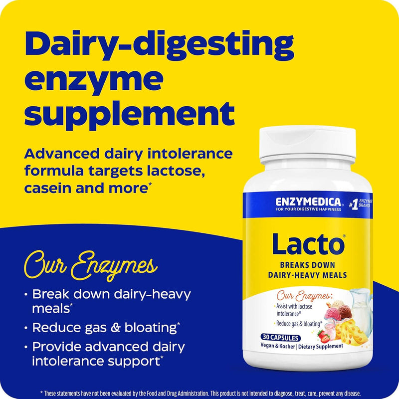 Enzymedica Lacto 30 Capsules