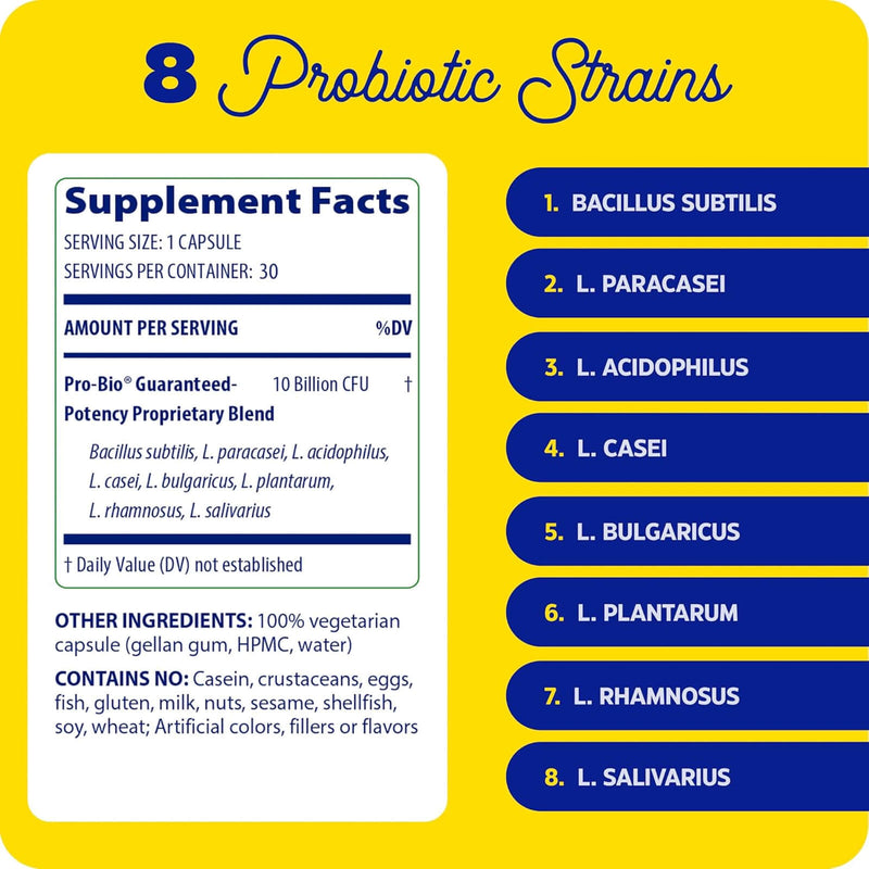 Enzymedica Pro-Bio 30 Capsules