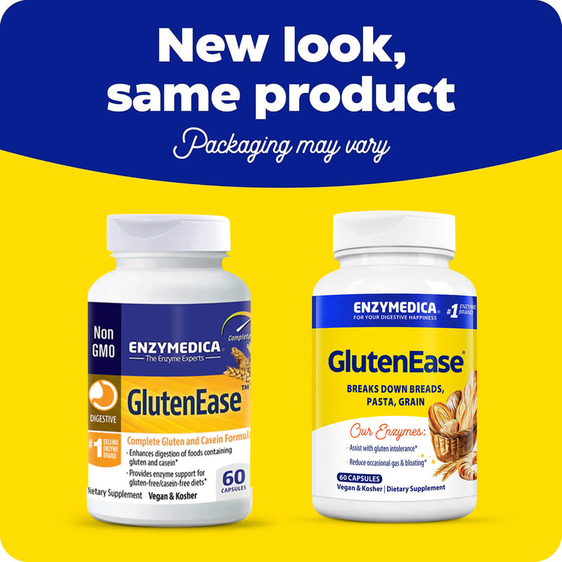 Enzymedica GlutenEase 60 Capsules