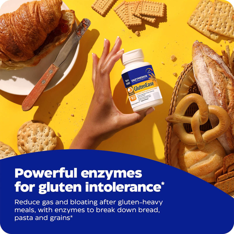 Enzymedica GlutenEase 60 Capsules