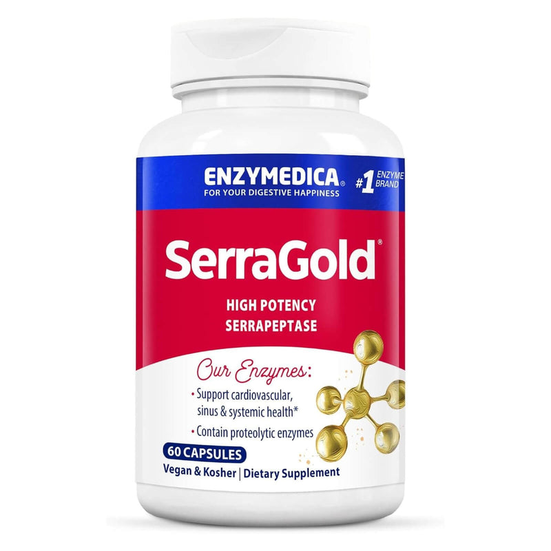 Enzymedica SerraGold 60 Capsules