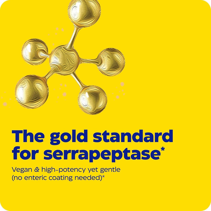 Enzymedica SerraGold 60 Capsules