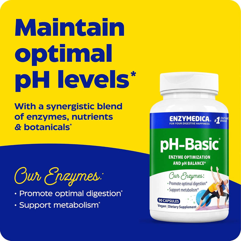 Enzymedica pH-Basic 90 Capsules