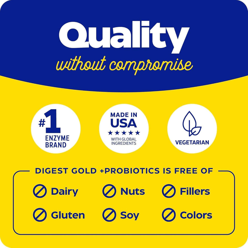 Enzymedica Digest Gold + Probiotics 45 Capsules - SUPER DEAL! - DailyVita