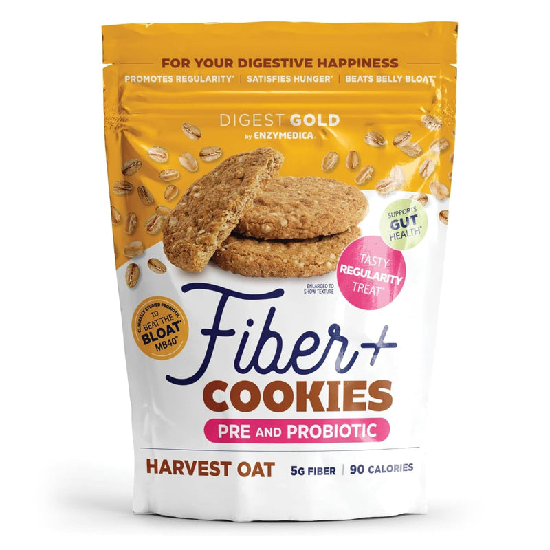 Enzymedica Digest Gold Fiber+ Cookies 6 Counts (Flavor may Vary) - DailyVita