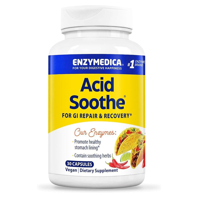 Enzymedica Acid Soothe 30 Capsules