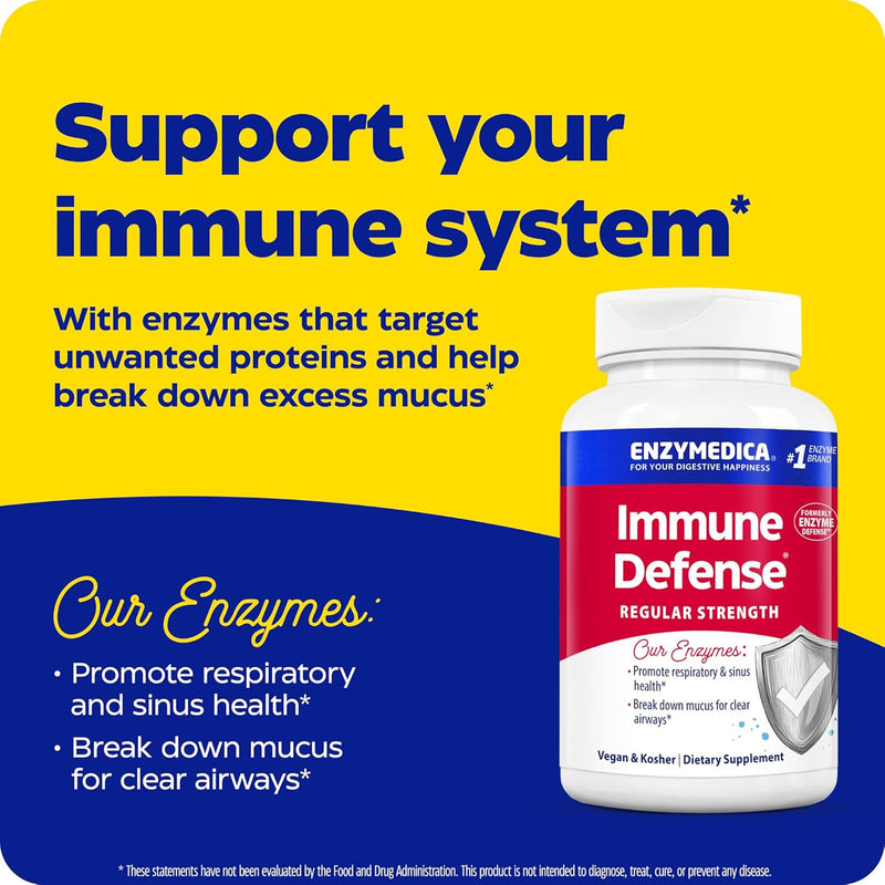 Enzymedica Enzyme Defense 120 Capsules