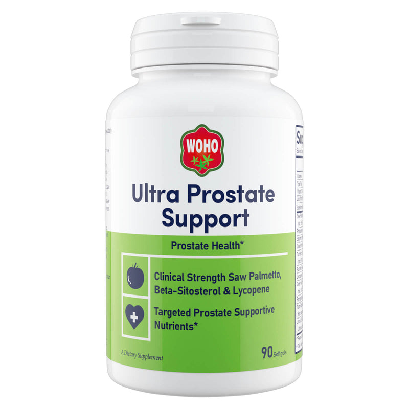 Woohoo Natural Ultra Prostate Support 90 Softgels - DailyVita