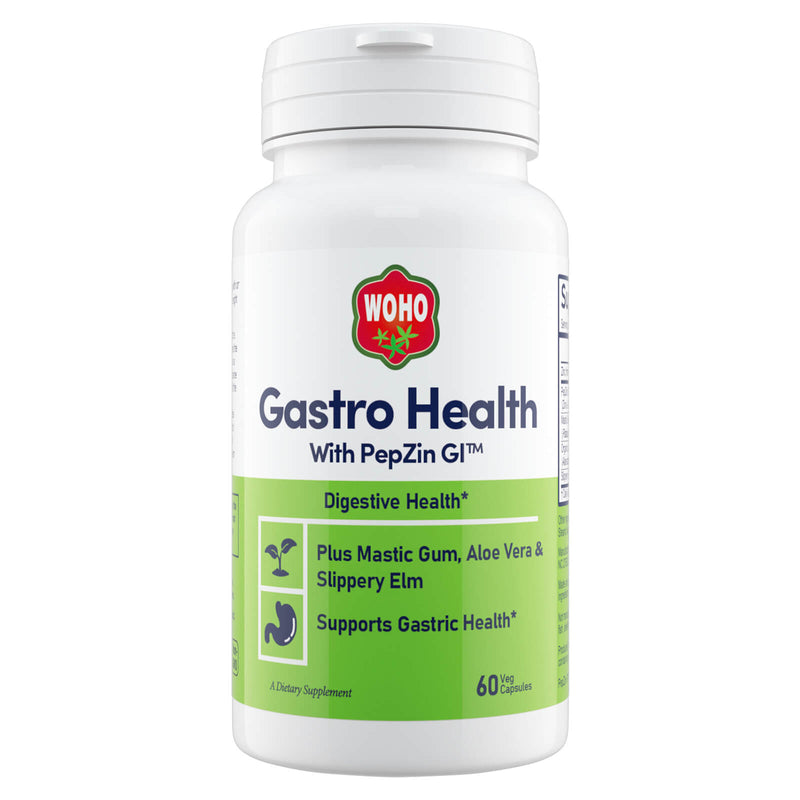 CLEARANCE! Woohoo Natural Gastro Health With PepZin GI 60 Veg Capsules, BEST BY 02/2024 - DailyVita