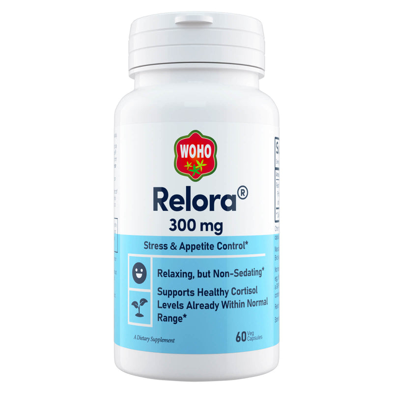 Woohoo Natural Relora 300 mg 60 Veg Capsules - DailyVita