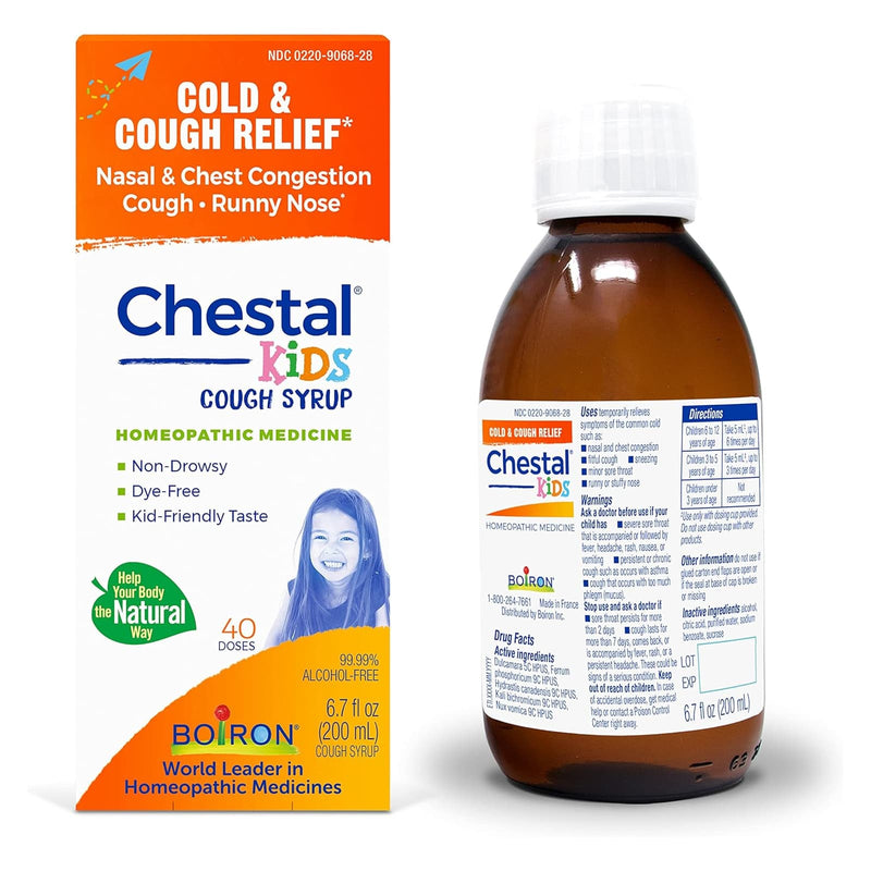 Boiron Chestal Children's Cold and Cough Syrup 6.7 fl. oz - DailyVita