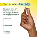 MegaFood Blood Builder Minis Iron Supplement – 60 Mini Tablets - DailyVita