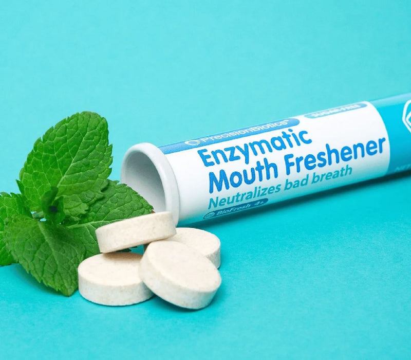 CLEARANCE! Enzymatic Mouth Freshener 16 Tablets, BEST BY 03/2024