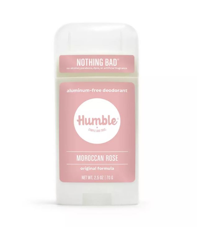 Humble Brands Original Formula Solid Deodorant - Moroccan Rose - Aluminum-Free 2.5 oz - DailyVita