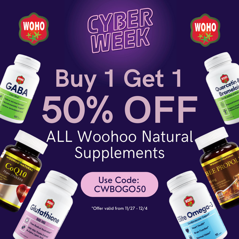 Buy 1 Get 1 50% off Woho Natural Supplements 
