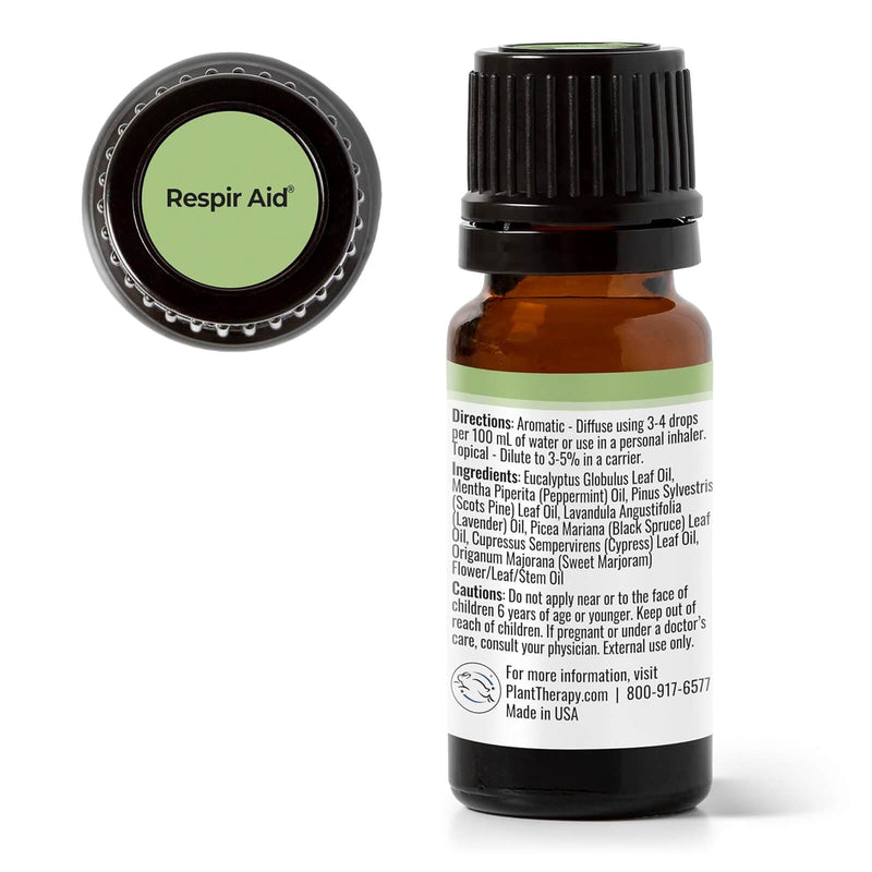 Plant Therapy Respir Aid Essential Oil Blend 10 mL