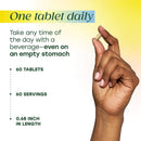 MegaFood Women's 55+ One Daily Multivitamin - 60 Tablets - DailyVita