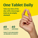 MegaFood Zinc 22.5 mg 60 Tablets - DailyVita