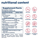 American Health Papaya Enzyme with Chlorophyll - 600 Chewable Tablets - DailyVita