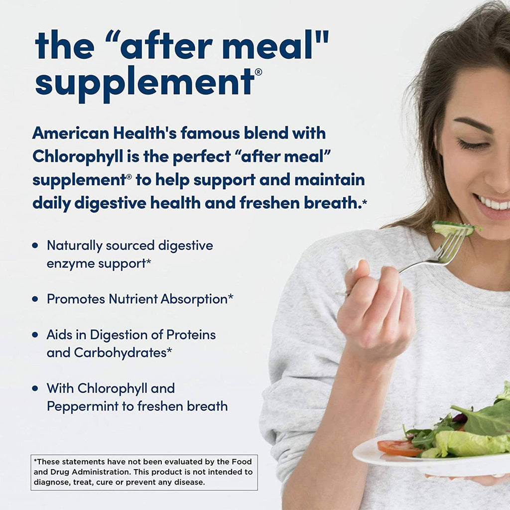 American Health Papaya Enzyme with Chlorophyll