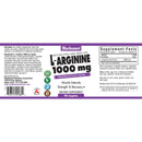 Bluebonnet L-Arginine 1000 mg 90 Caplets