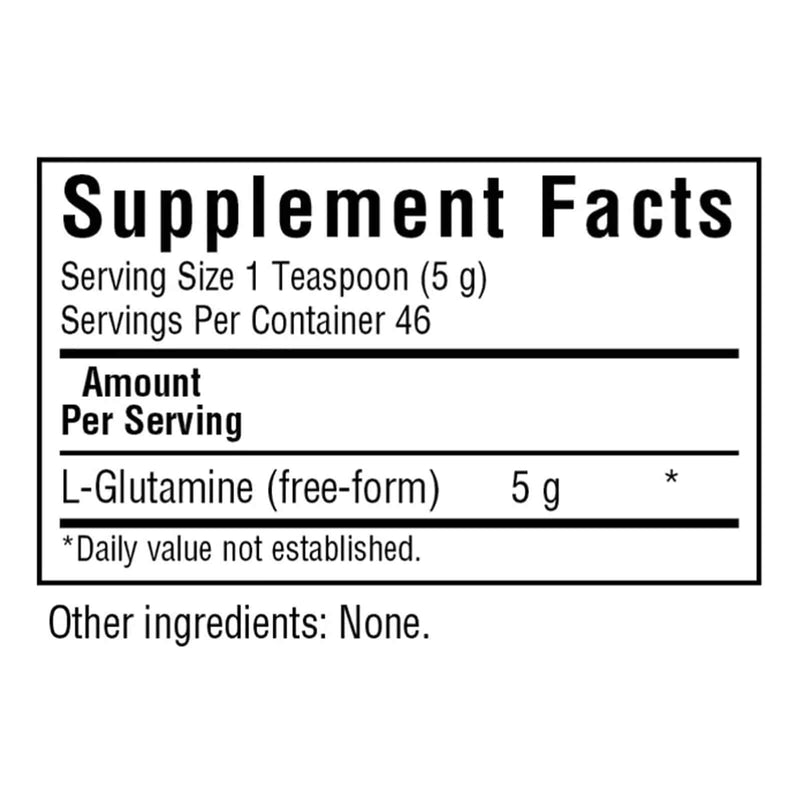 Bluebonnet Sport Nutrition L-Glutamine Powder 8 oz