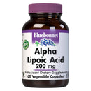Bluebonnet Alpha Lipoic Acid 200 mg 60 Veg Capsules